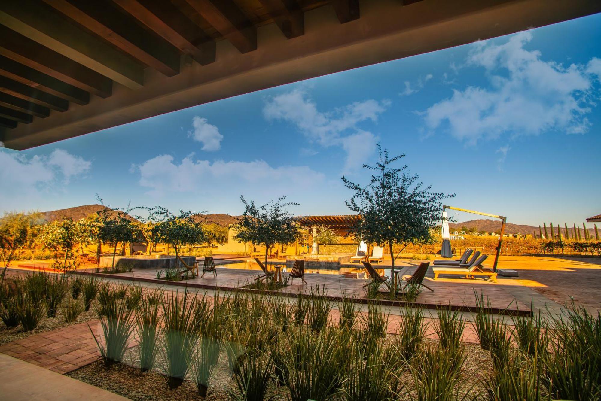 Hotel Hacienda SF Valle de Guadalupe Exterior foto